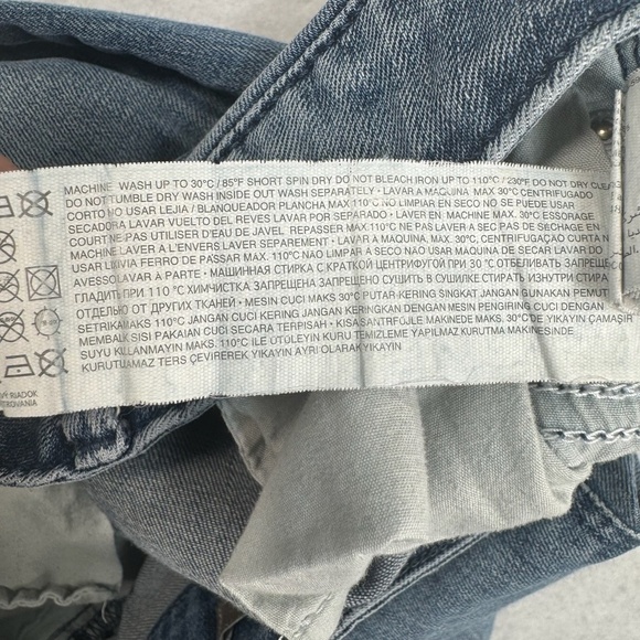 Mango Christy Bootcut Jeans Womens Size 8 Medium Blue Low Rise - Picture 8 of 15